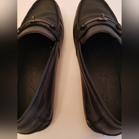 Coach Men's Mott Varsity C Drive Loafer Black Size 11 D FG2984 - Picture 6 of 17